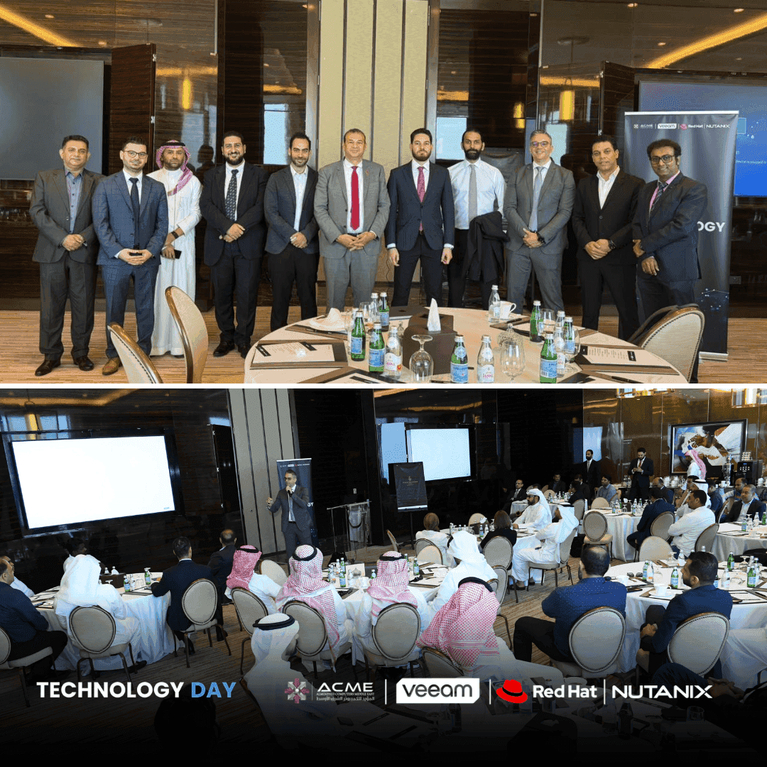 ACME Technology Day at Four Seasons Hotel with Veeam Red Hat and Nutanix partners 2024
